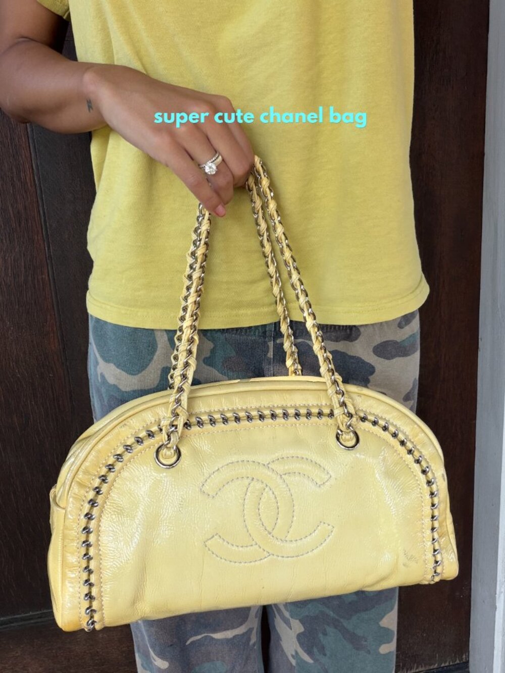 Chanel Chain Bowler Bag 2006 era